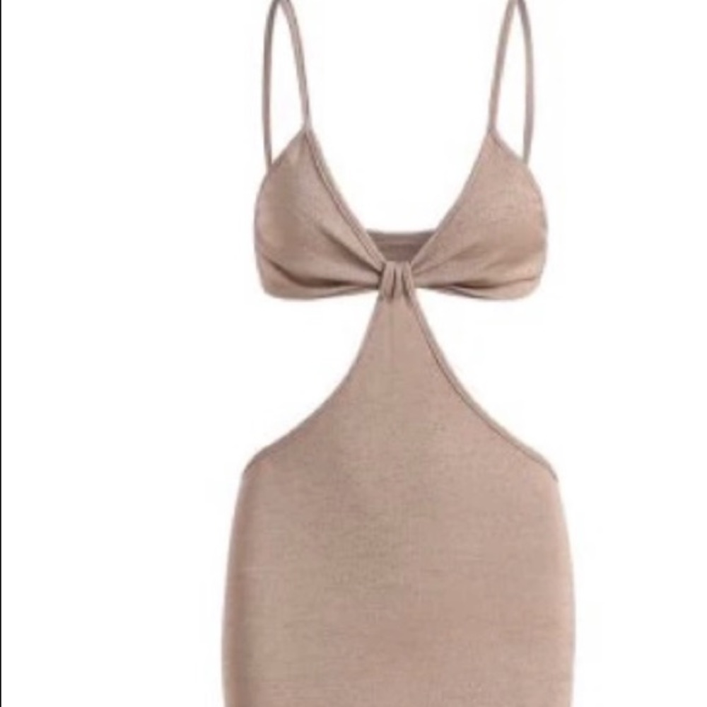 Cut out maxi dress